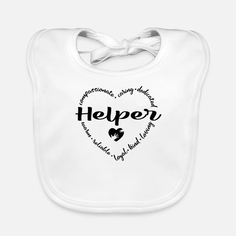 Helper Organic Baby Bibs