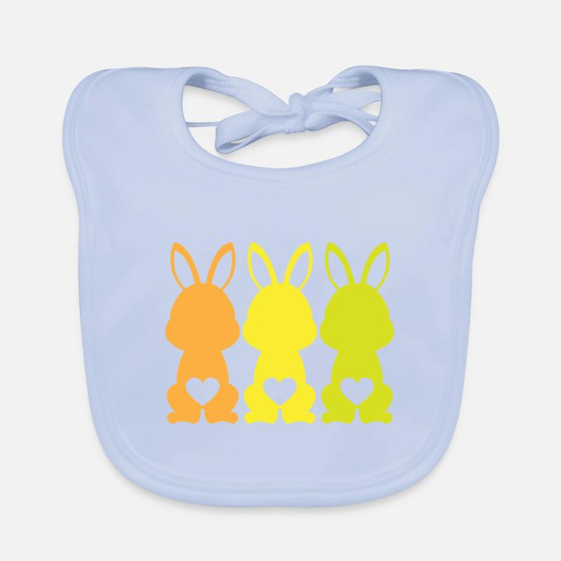 Easter Organic Baby Bibs