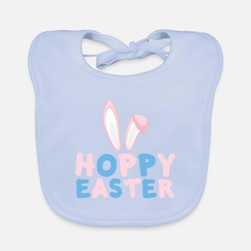 Easter Organic Baby Bibs