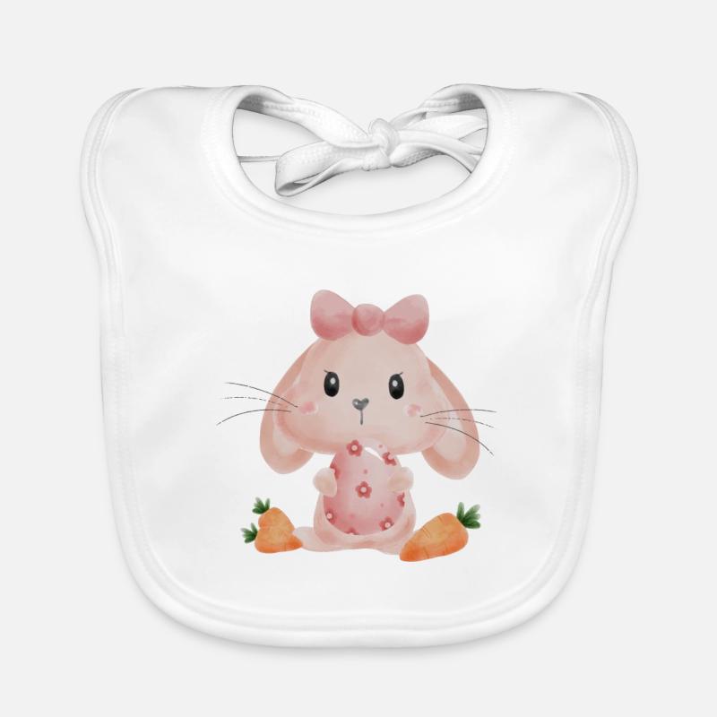 Pâques Bavoir bio Bébé