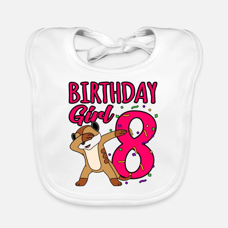 8e anniversaire Bavoir bio Bébé