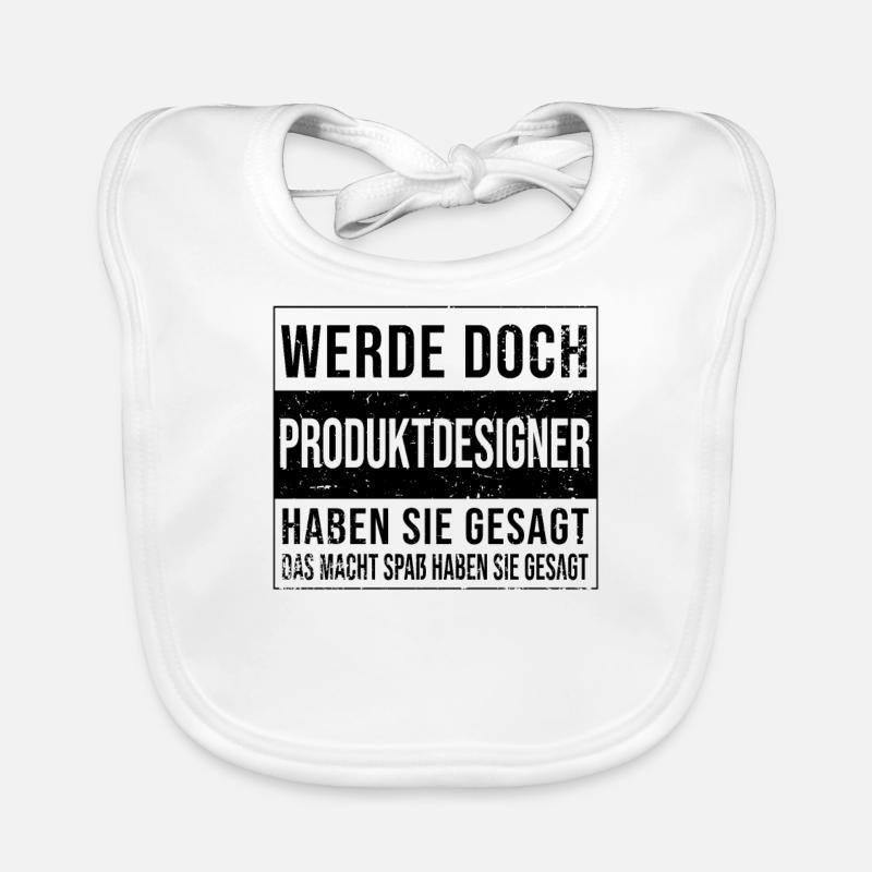 Technischer Geburtstag Arbeit witzige Baby Bio-Lätzchen