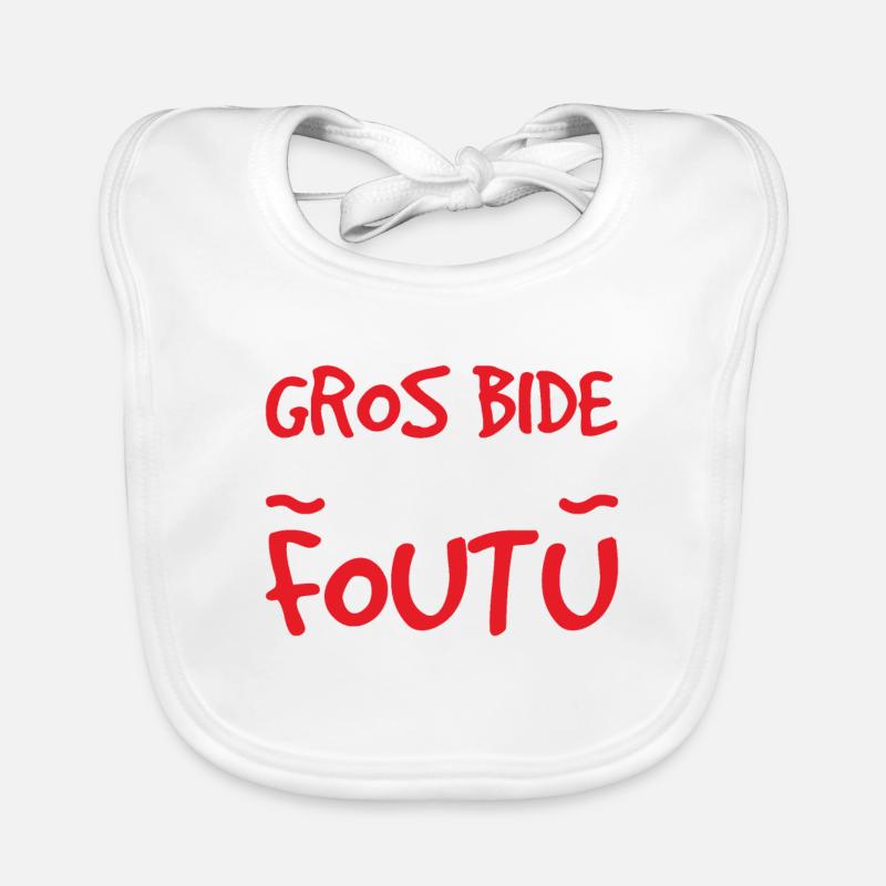 J'ai Pas Un Gros Bide Bavoir bio Bébé