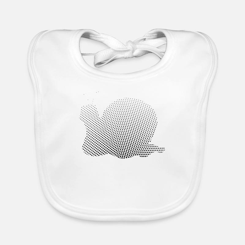 Escargot Bavoir bio Bébé