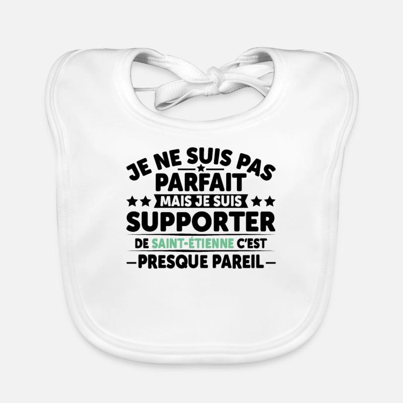 Supporter De Saint Étienne Bavoir bio Bébé