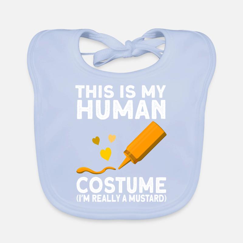 Senf kostüm geschenk Baby Bio-Lätzchen