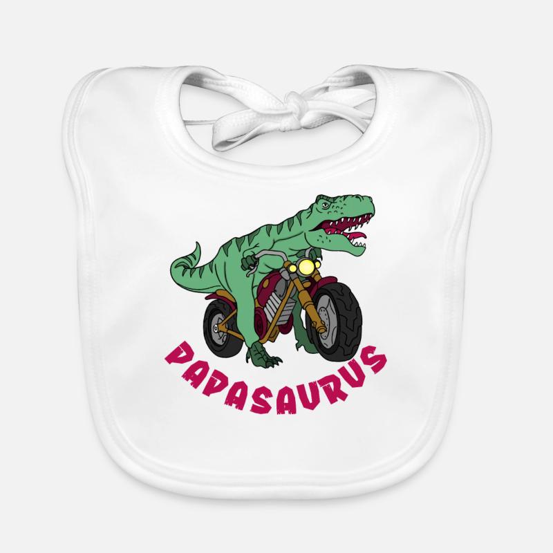 Papasaurus Organic Baby Bibs