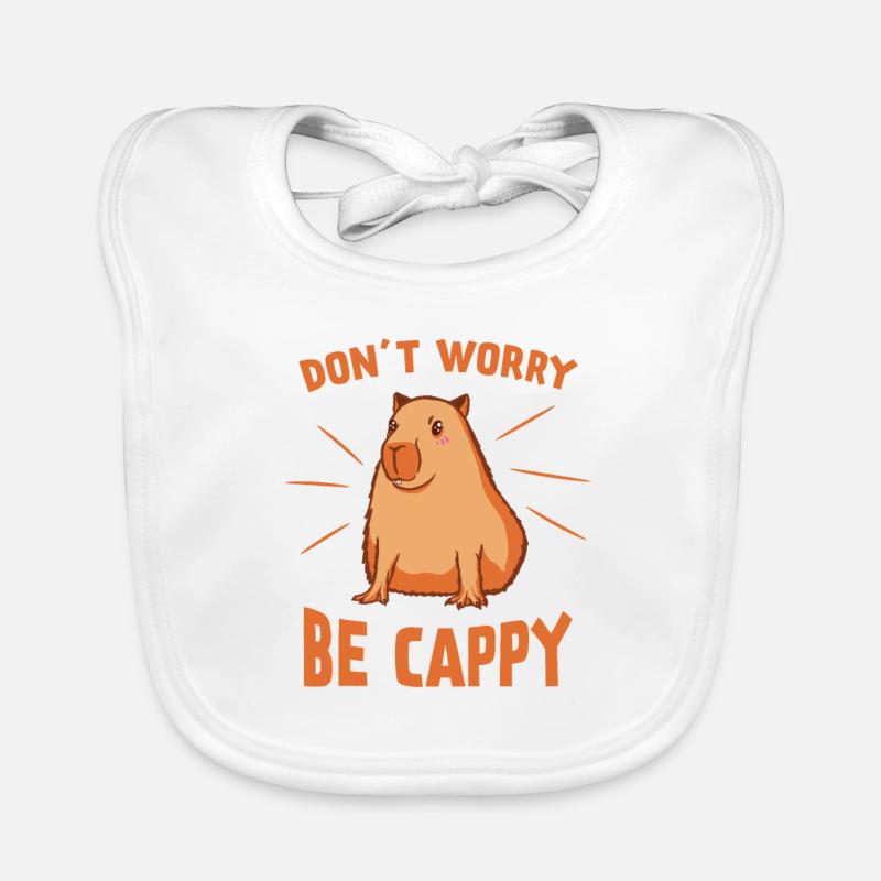 Capybara Baby Bio-Lätzchen