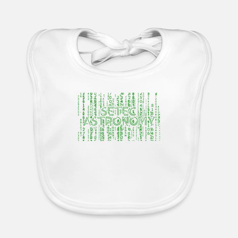 Setec Astronomy - Codage de programmation informatique Bavoir bio Bébé