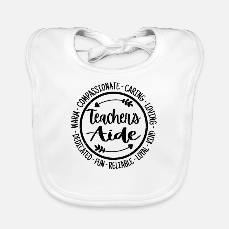 Aide à l’enseignant Cadeau Vintage Bavoir bio Bébé