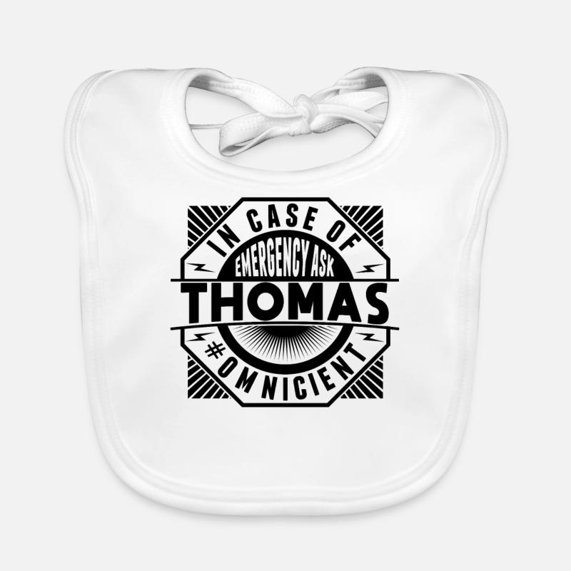 Fragen Sie Im Notfall Thomas Baby Bio-Lätzchen