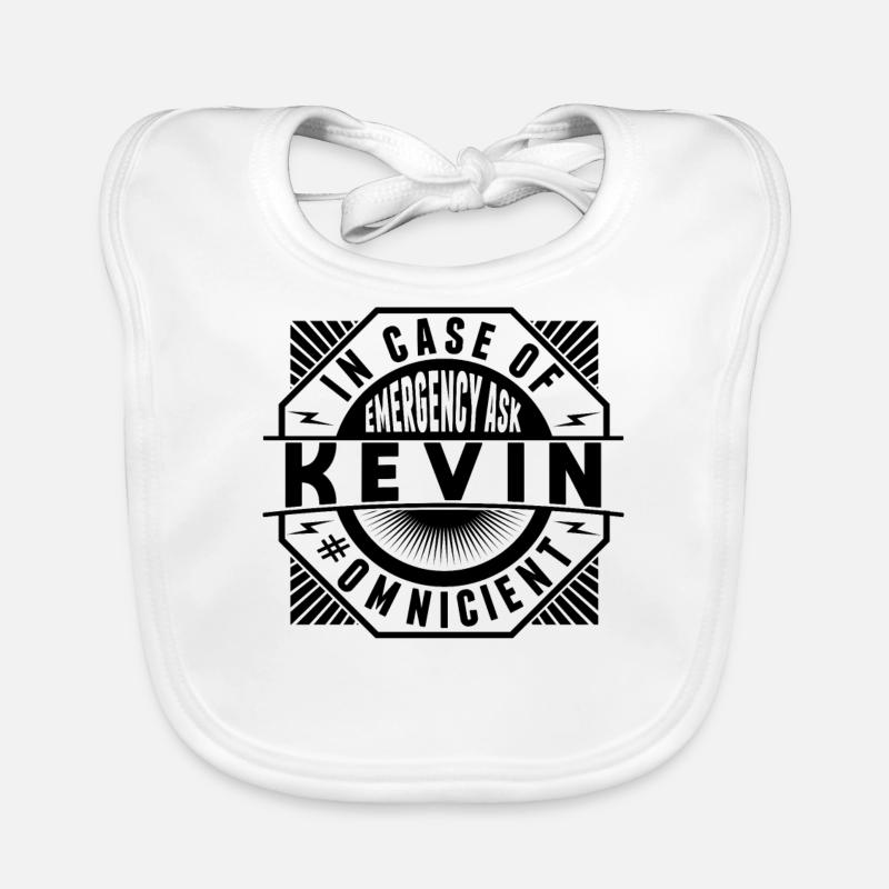 Im Notfall Fragen Sie Kevin Baby Bio-Lätzchen