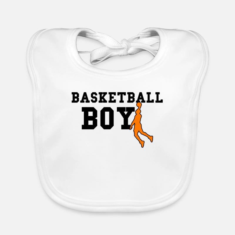 basketball boy Baby Bio-Lätzchen