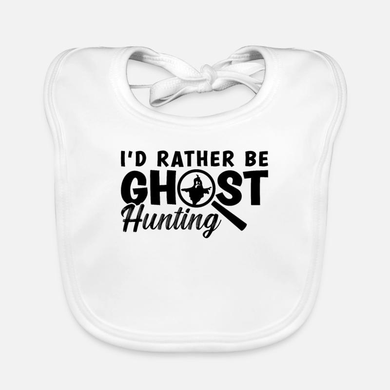 Ghost Hunter Paranormal Ghost Hunt Cool Cadeau Bavoir bio Bébé