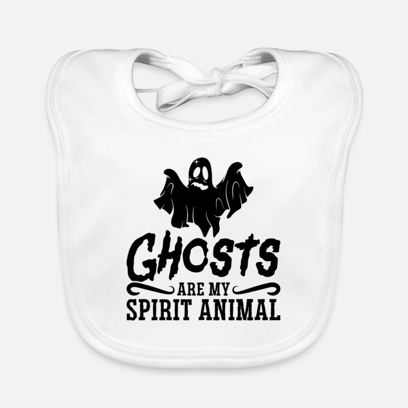 Ghost Hunter Ghost Hunt Horror Gift Idea Organic Baby Bibs
