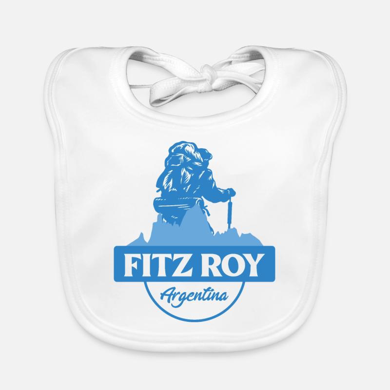 Fitz Roy Trek – Argentinien Baby Bio-Lätzchen