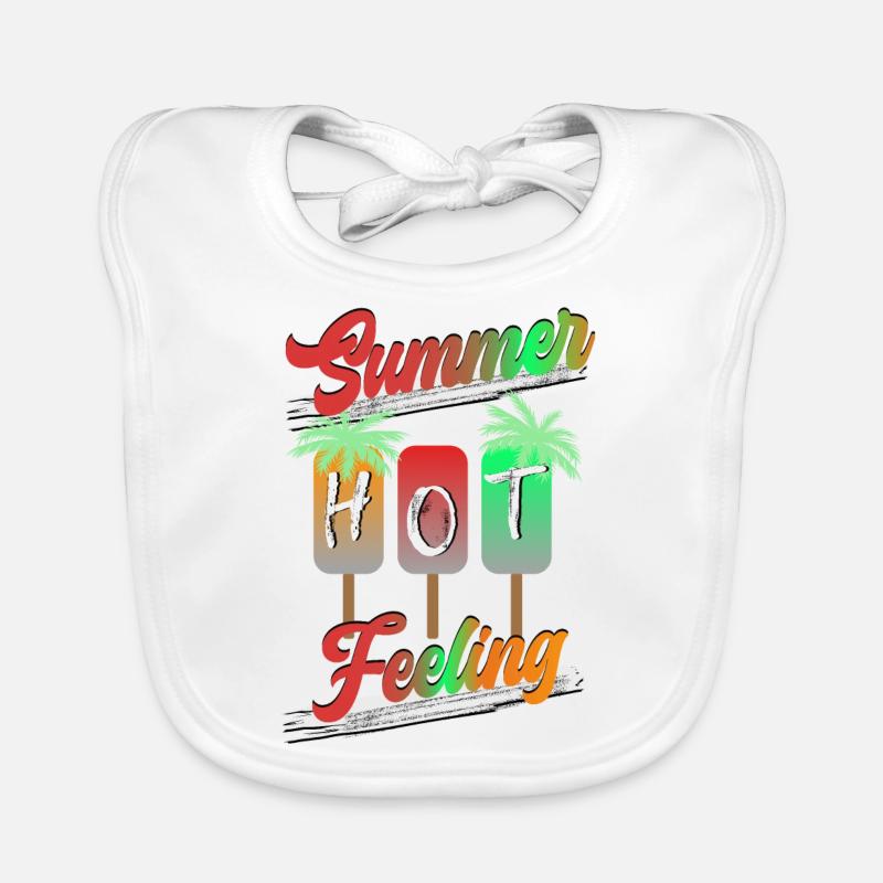 Summer Feeling Baby Bio-Lätzchen