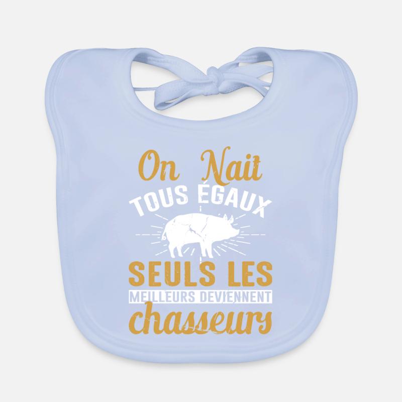 Les Meilleurs Deviennent Chasseurs Chasser Cadeau Bavoir bio Bébé