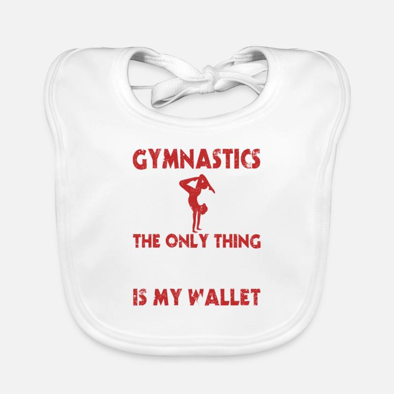 Gymnastics Dad The only thing I tilt is my Organic Baby Bibs