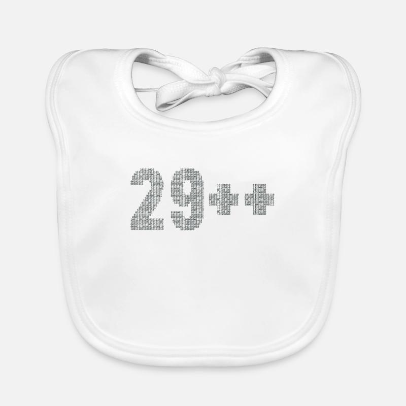 29++ Programmierer Softwareentwickler Coder 30. Baby Bio-Lätzchen