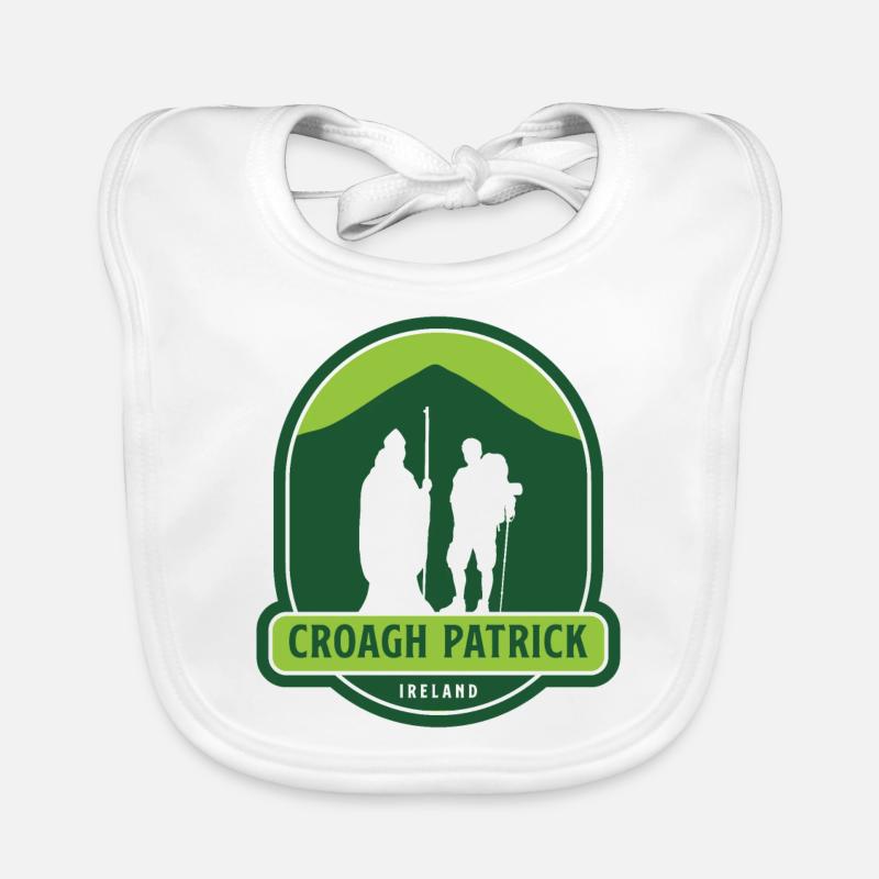 Croagh Patrick - Irland Baby Bio-Lätzchen