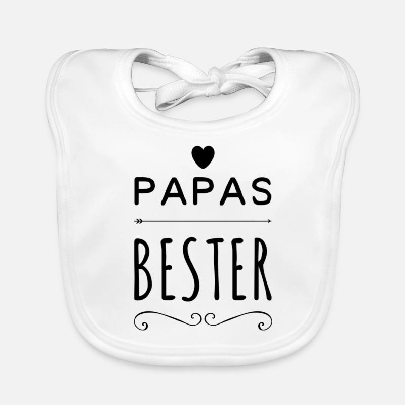 Papas Bester Baby Bio-Lätzchen