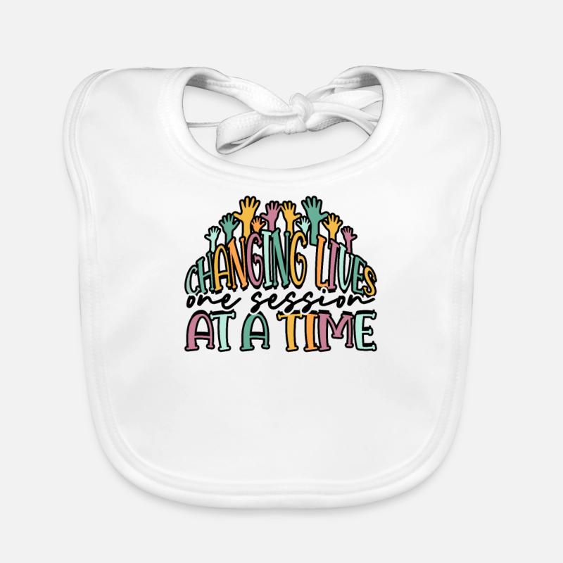 Changing lives one session at a time - Mental Organic Baby Bibs