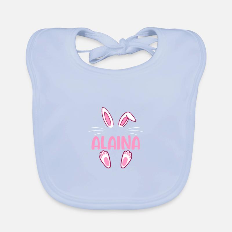 ALAINA Pâques Bavoir bio Bébé