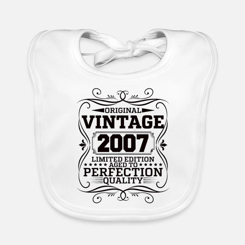 Vintage 2007 Édition Limitée Originale Bavoir bio Bébé