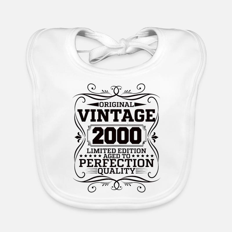 Vintage 2000 Édition Limitée Originale Bavoir bio Bébé