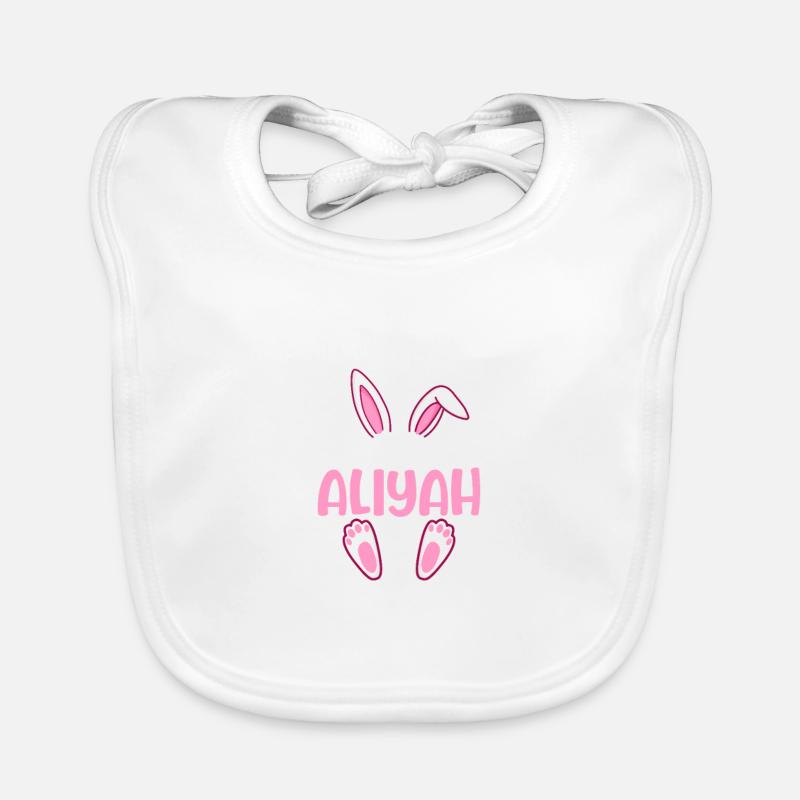 ALIYAH Pâques Bavoir bio Bébé