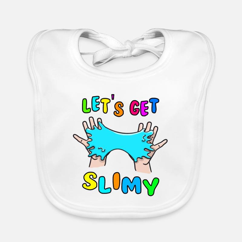 Let's get Slimy Knete Kinder Spielzeug Slime Baby Bio-Lätzchen