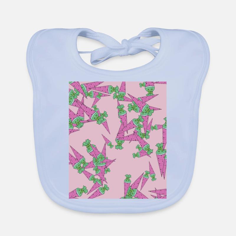 Cône de sucre Bavoir bio Bébé