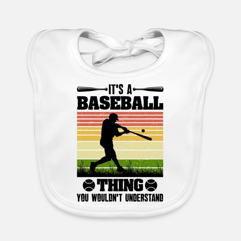 It's A baseball Thing Shirt Baby Bio-Lätzchen