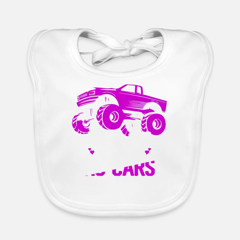 Juste une fille qui aime le mode de télécommande RC Cars Bavoir bio Bébé