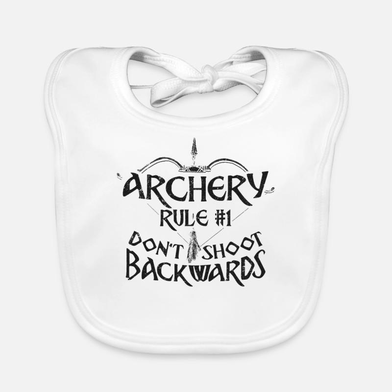 Archery Bow Archer Compound Bow Organic Baby Bibs