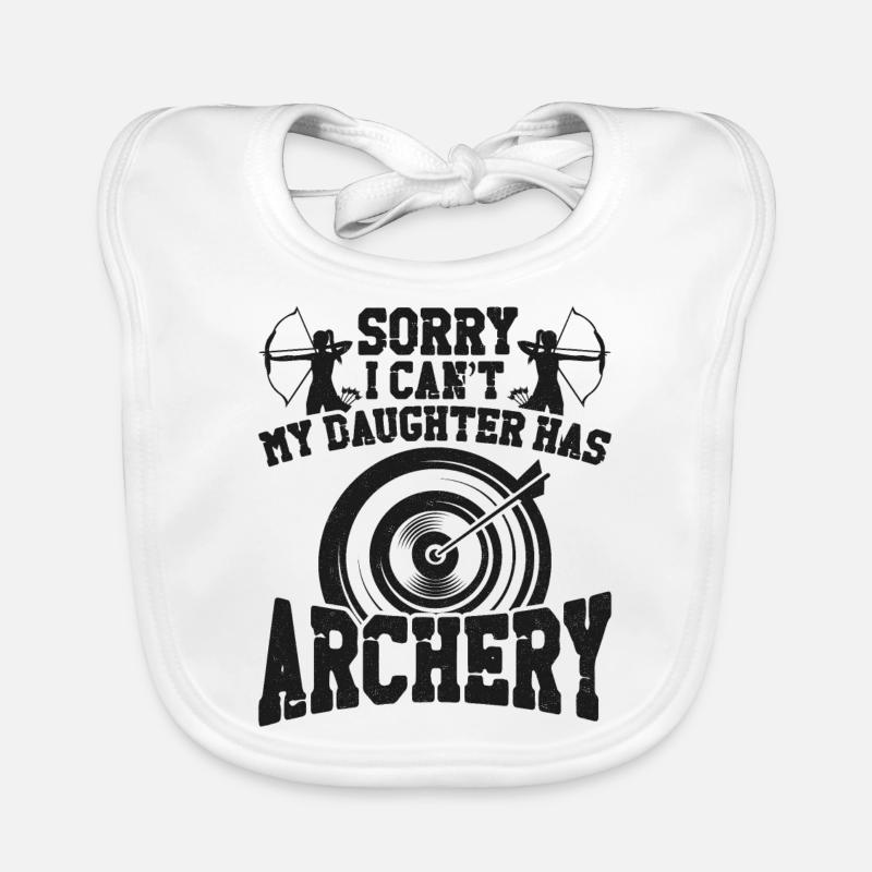 Archer Archer Archer Maman Mère Bavoir bio Bébé