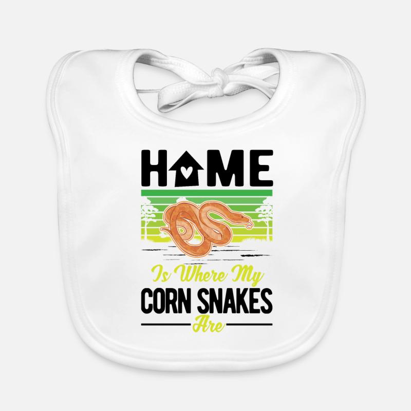 Corn Snake Accueil Corn Snake Bavoir bio Bébé