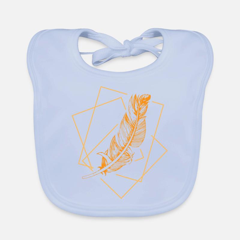 Federn Baby Bio-Lätzchen