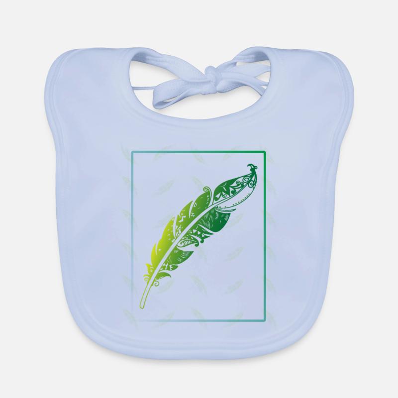 Federn Baby Bio-Lätzchen