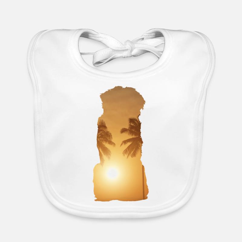 Summer beach - St. Bernard Organic Baby Bibs