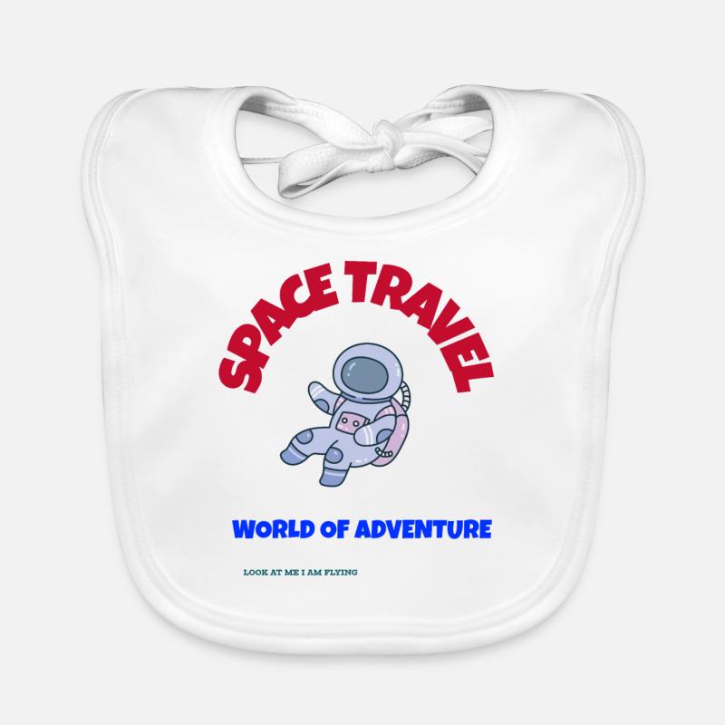 Space Baby Bio-Lätzchen