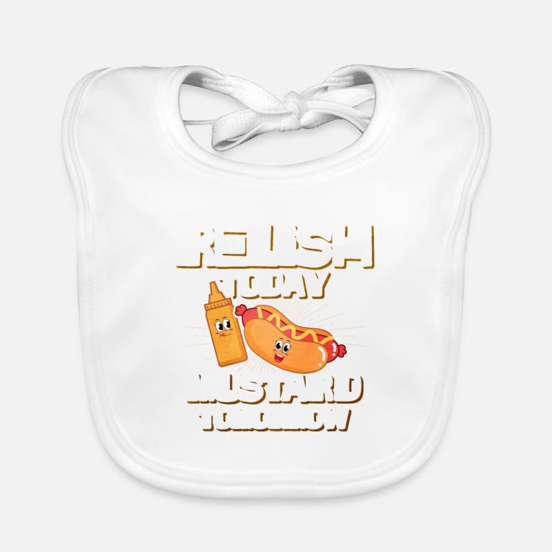 Cadeau du matin à la moutarde Bavoir bio Bébé