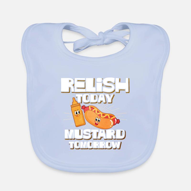 Cadeau du matin à la moutarde Bavoir bio Bébé