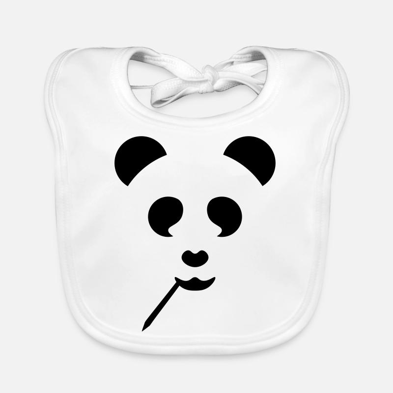 Panda Baby Bio-Lätzchen