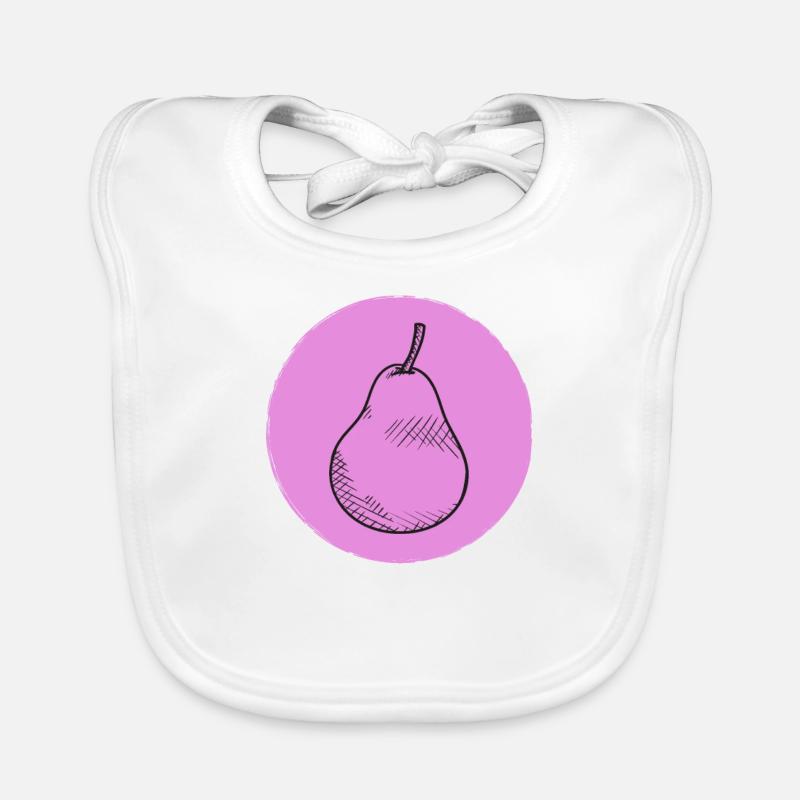 Birne Baby Bio-Lätzchen
