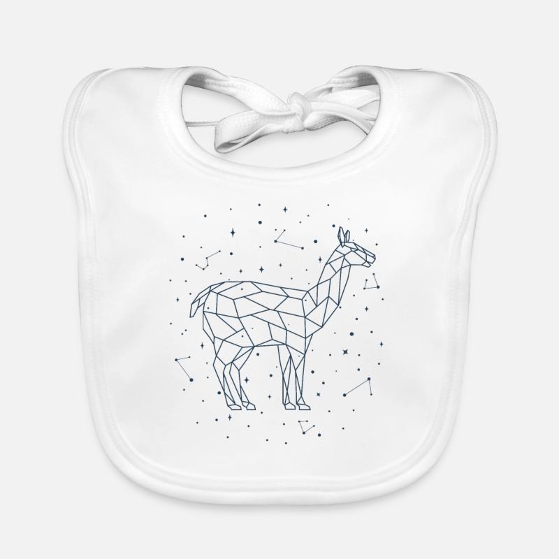 Constellation Alpaca Constellation Huacaya Pako Bavoir bio Bébé