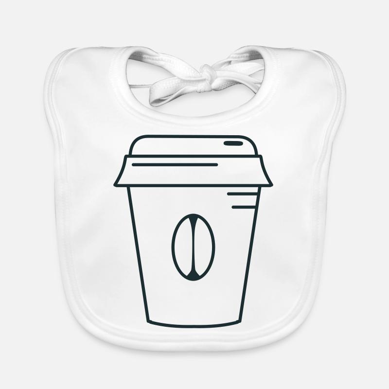 tasse à emporter aimant les haricots Bavoir bio Bébé