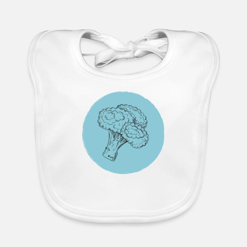 Broccoli Organic Baby Bibs