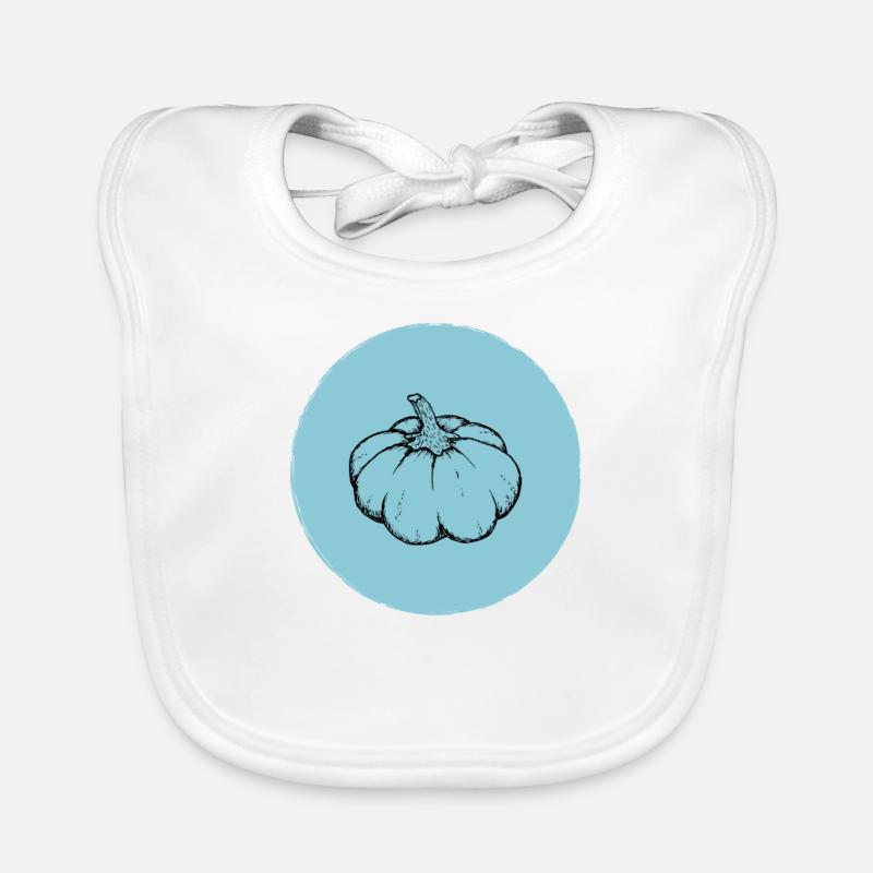 Pumpkin Organic Baby Bibs